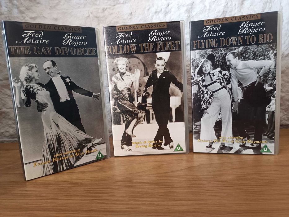 Filmes VHS - Fred Astaire edição UK