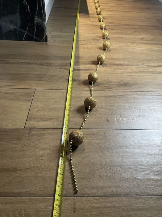 Łańcuch z bombkami 260 cm