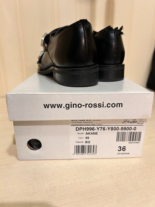 Туфлі шкіряні Gino Rossi