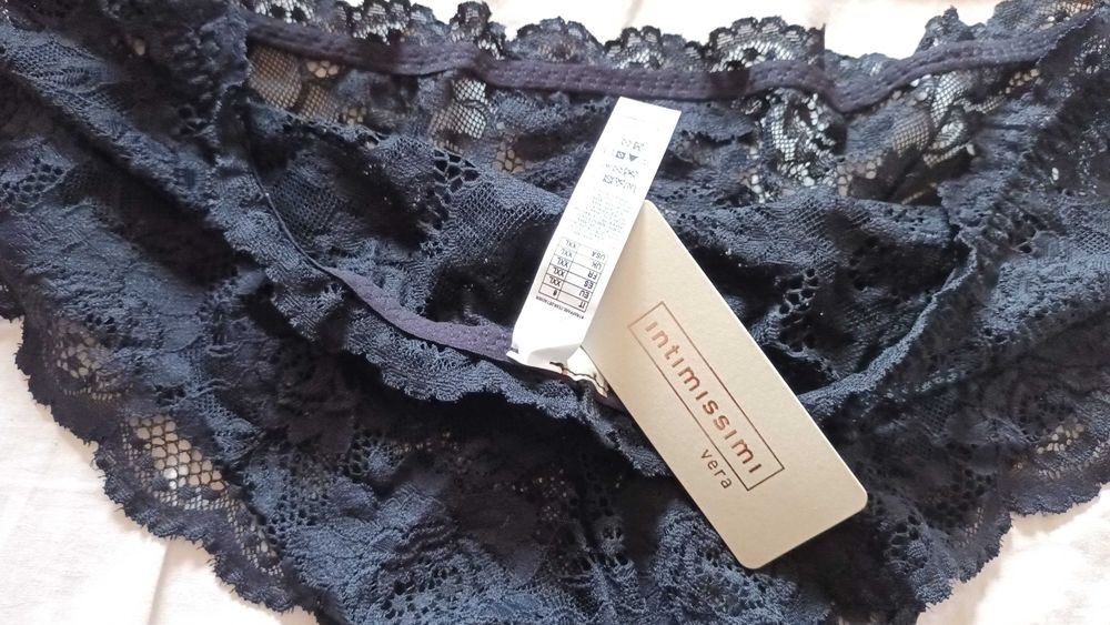 Cuecas em preto da Intimissimi