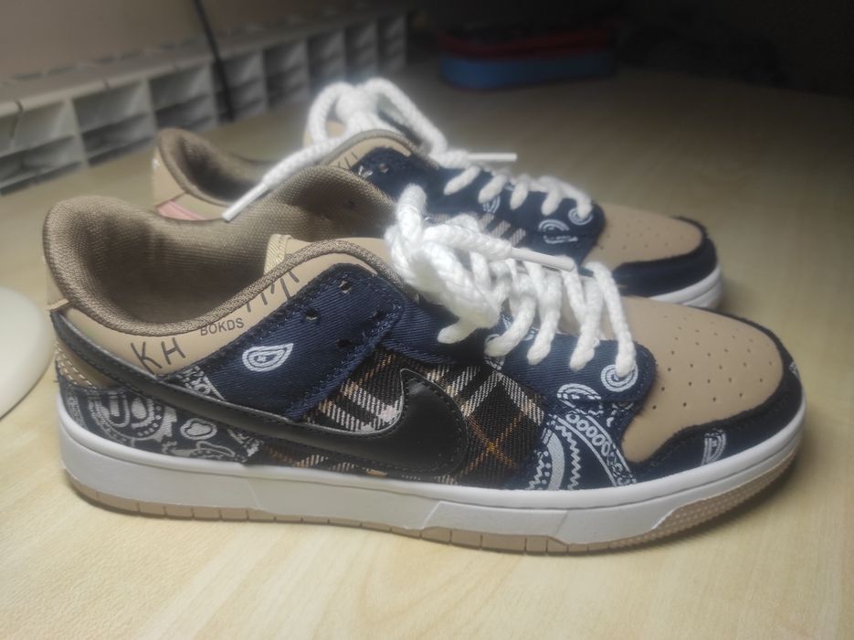 Кросовки кросівки чоловічі Nike Sb Dunk  Travis scott 41р