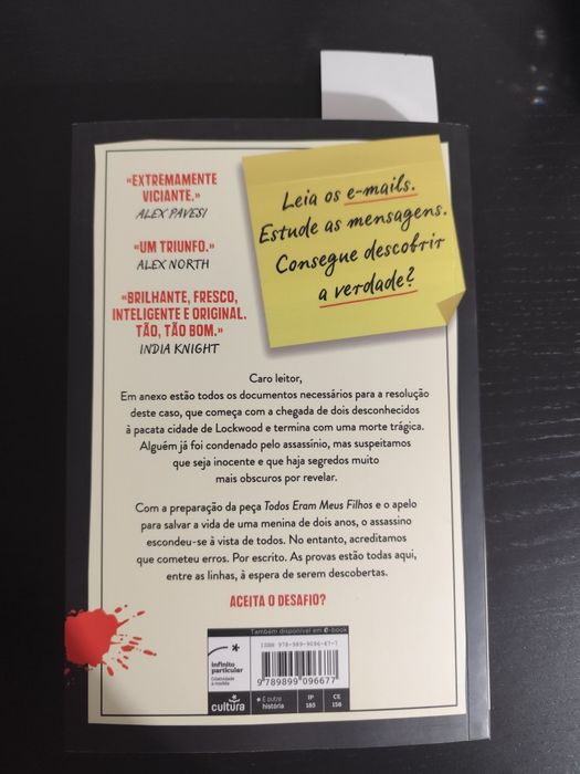 Livro "O Apelo" Janice Hallet