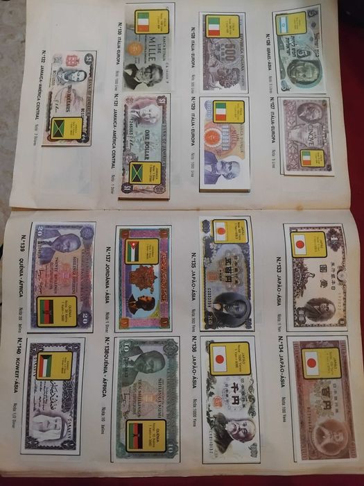 Coleção de cromos Notas do Mundo