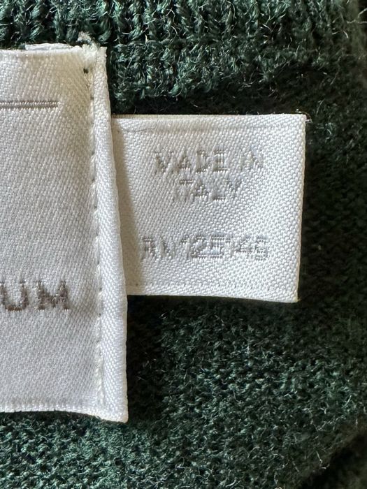 Чоловічий светр Topman з вовною мериноса зелений S