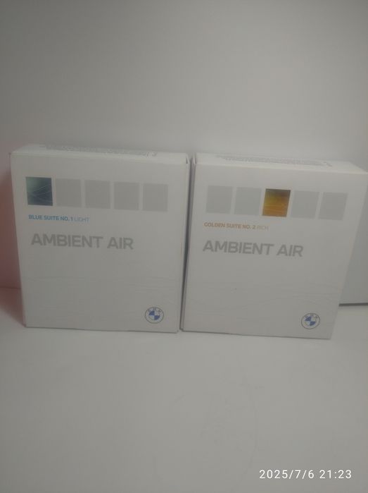 Оригінальний картридж BMW Ambien Airt (blue,colden)для сист. Іонізаці