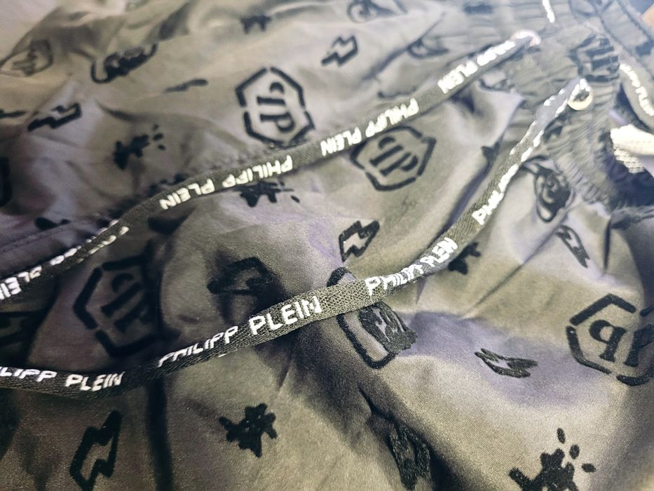 Philipp Plein Spodenki Kąpielowe Szorty plażowe