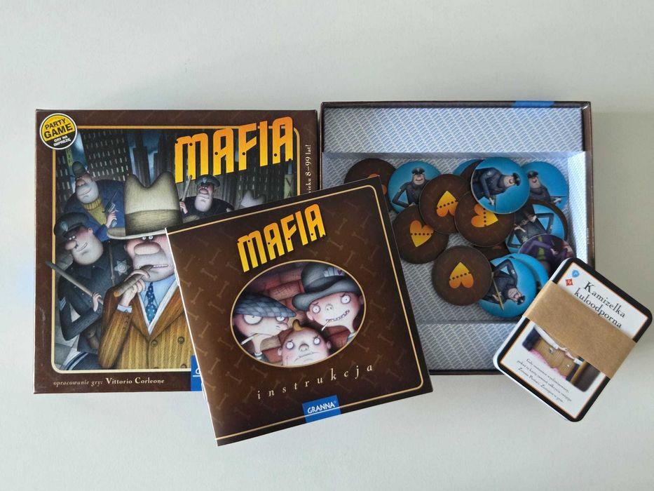 Gra Mafia – Granna | komplet | stan idealny