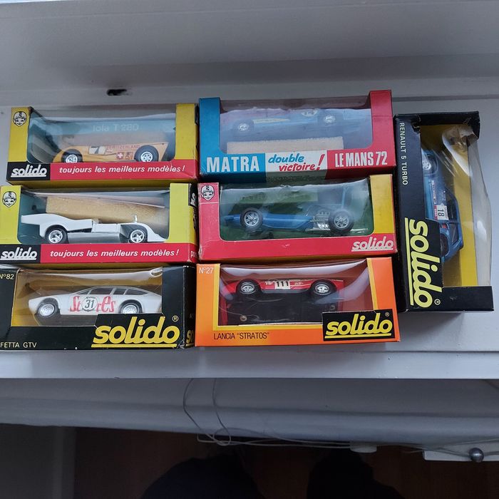 Lot of 5 diecast Solido (France)