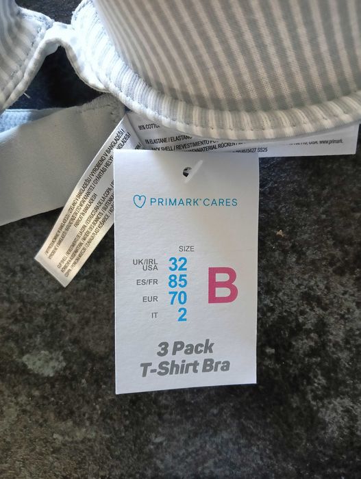 Stanik 70B nowy Primark
