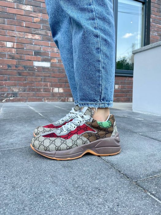 Sneakersy buty Gucci Gg x Supreme