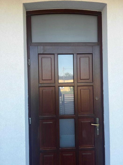 Drzwi wejściowe drewniane
