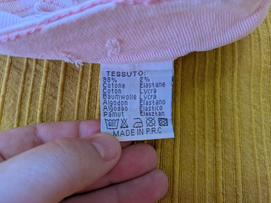 Calções Cor-de-rosa com renda, Algodão, 8 Anos
8 Anos