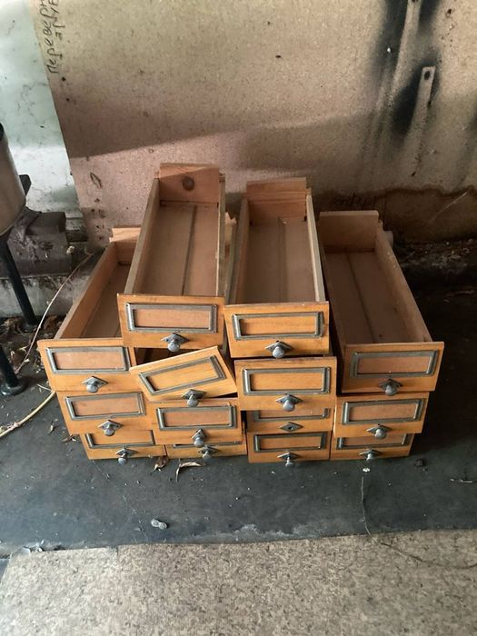 Продам ящички картотечные . Натуральное дерево .