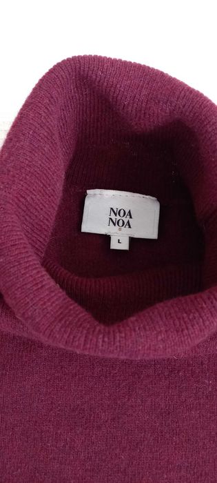 Noa Noa sweter golf wełna r. L/40