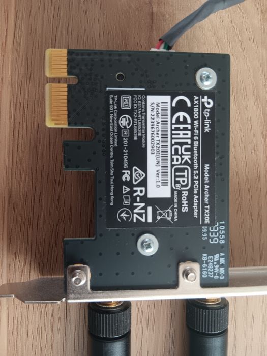 Placa Pci Wi-Fi  Tp-Link Archer TX20E