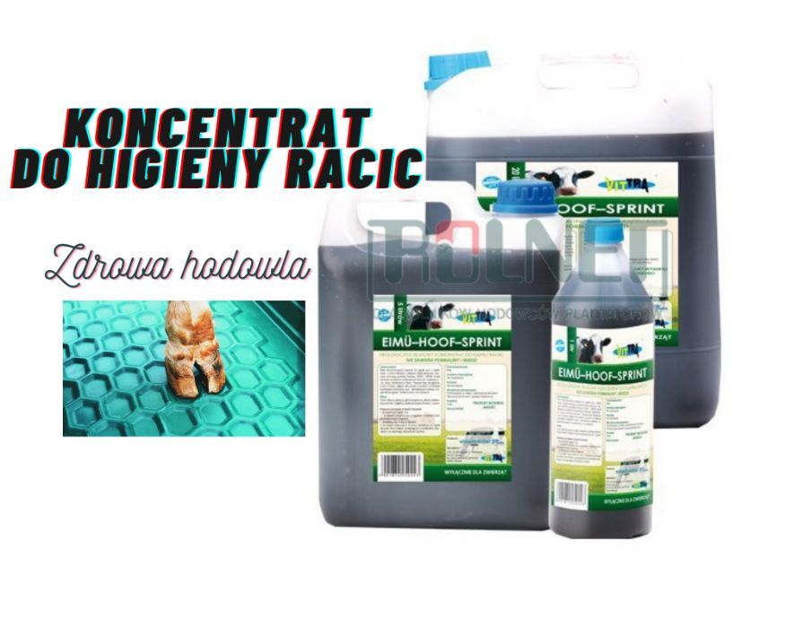 Hoof sprint 5l do kąpieli i dezynfekcji racic