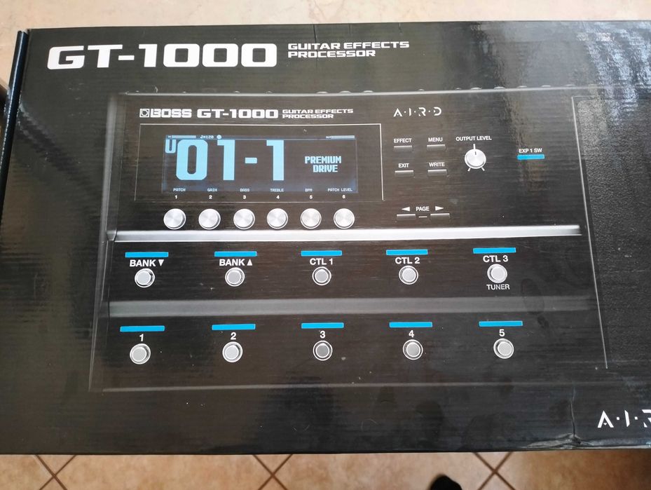 Boss GT-1000 – flagowy multiefekt gitarowy