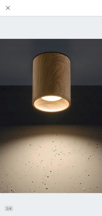 Lampa tuba Candellux Lighting, 2 sztuki