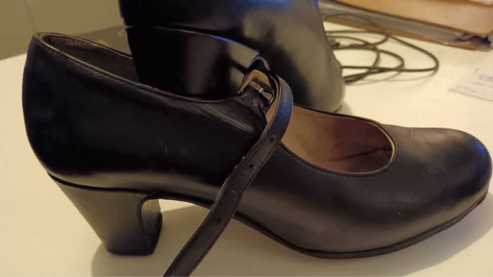 Sapatos de flamengo