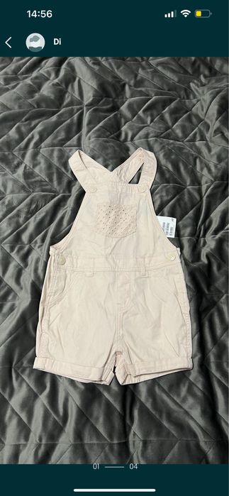 Сарафан h&m с биркой новый комбез костюм с шортами 12-18 мес 80-86