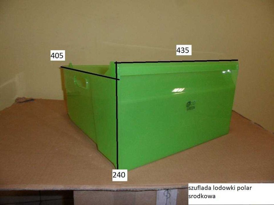 szuflada lodowki polar srodkowa