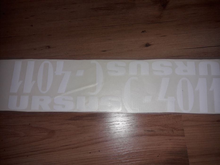 Naklejka URSUS C328, C325,C308,C4011 oryginał !! napis