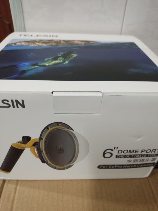 Telesin Dome for GoPro Hero 12, Compatible with GoPro 9, 10, and 11 + NEW Shutter Trigger64284488861441121