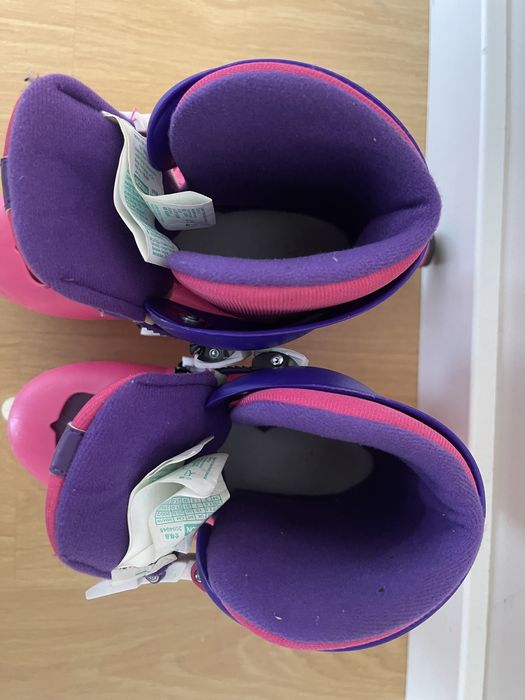 Patins de criança, tamanho 32-34, menina, Oxelo, Decathlon