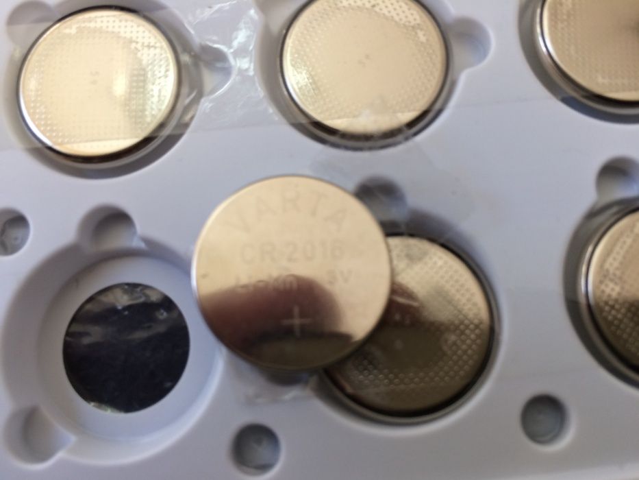 Nowe baterie CR2016 CR 2016 varta 3v okazja 5 sztuk