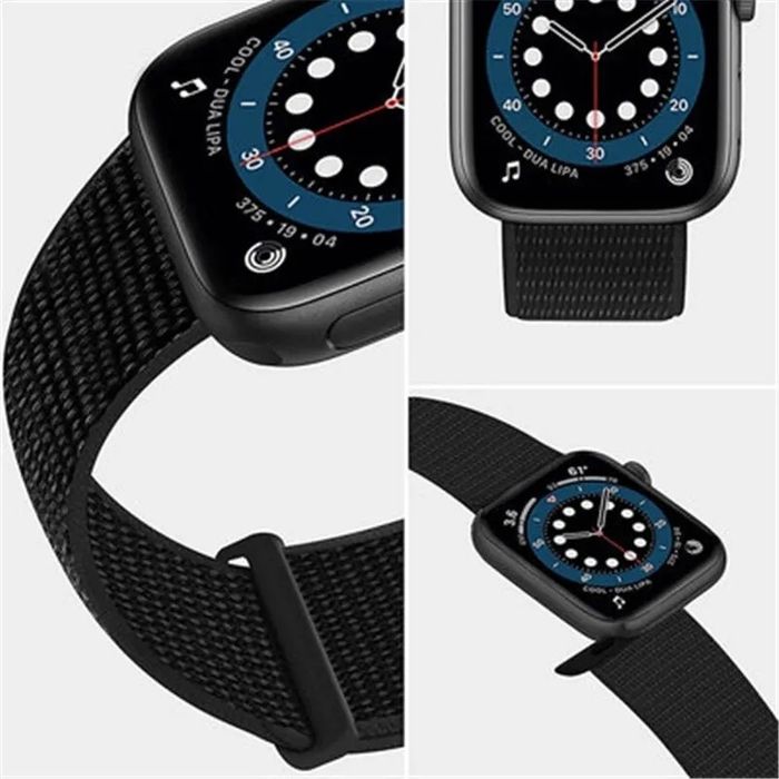 Różowy Nylonowy Pasek Apple Watch 4 / 5 / 6 / 7 / 8 / 9 /ULTRA