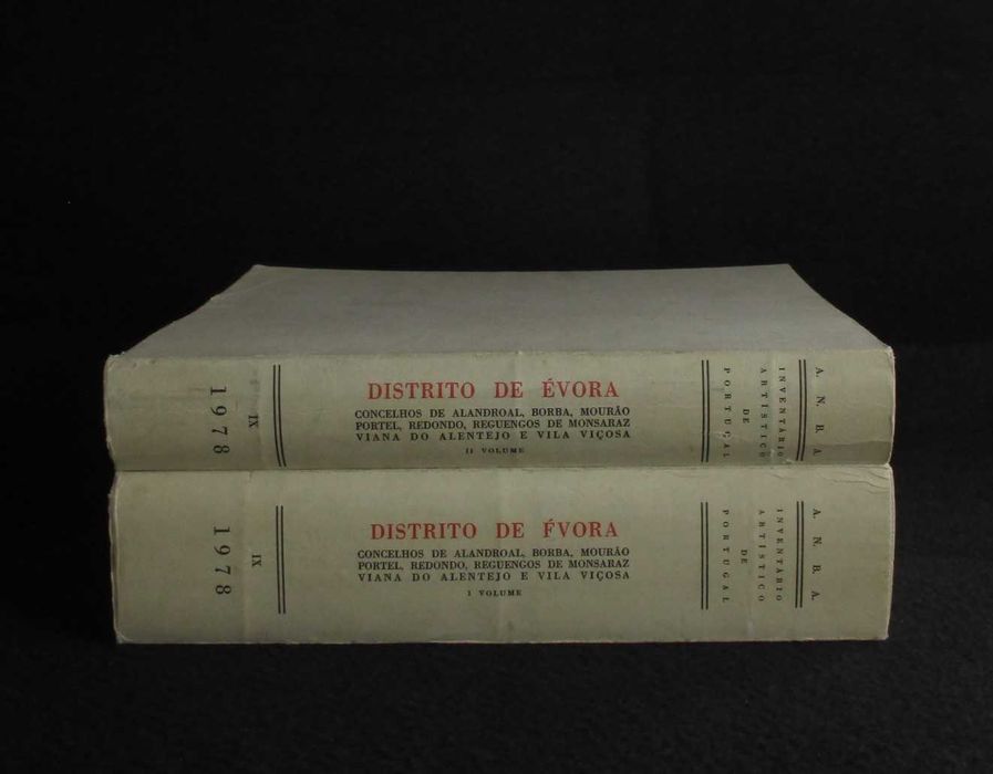 Livros Inventário Artístico de Portugal IX Distrito de Évora Zona Sul