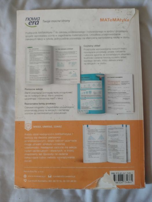 MATeMAtyka-podręcznik do klasy 1 liceum/technikum zakres podst i rozsz