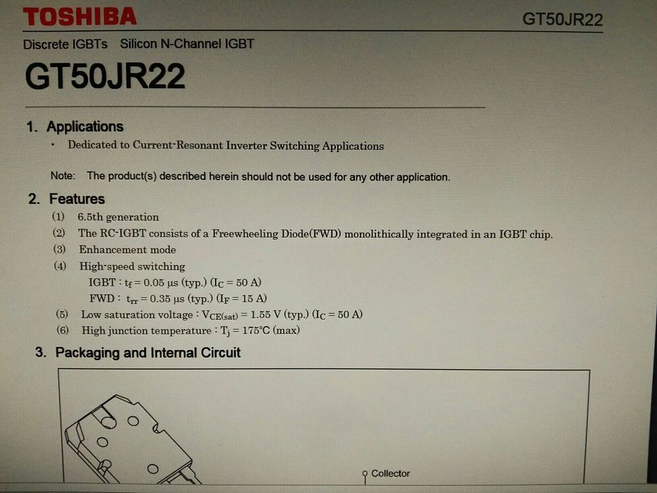 50JR22 igbt 50Amp 600V
