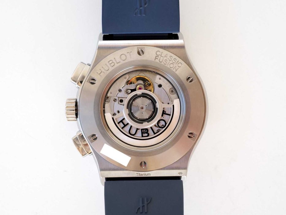 Classic Fusion Chronograph Titanium Blue 45mm