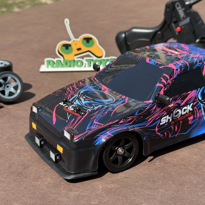 Машинка для дрифту на пульті з димом Toyota Trueno AE86 SHOCK-W 4WD