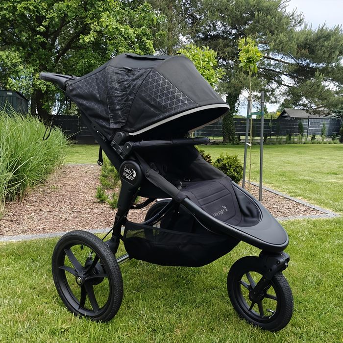 Baby Jogger Summit X3 Midnight Black | Wózek Terenowy/Joggingowy | Duże Koła | Amortyzacja
