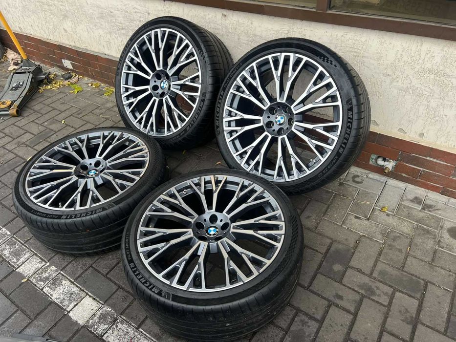 Оригінальні диски 22 5.112 BMW 745i стиль G05 X5 G06 X6!G-Felgen