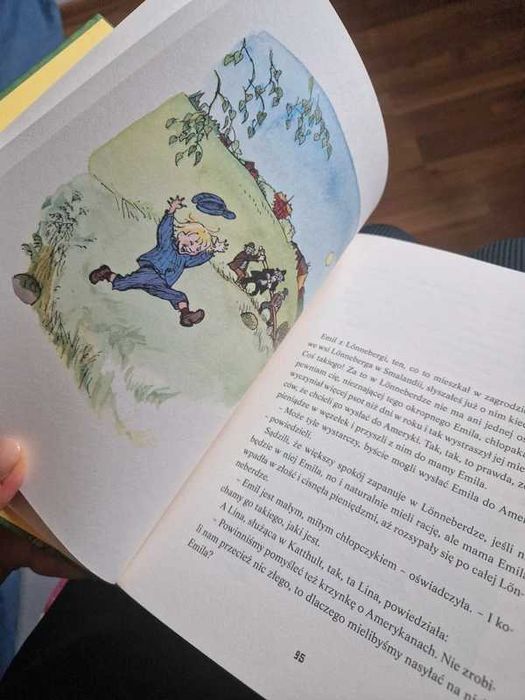 Książkq przygody emila ze smalandii