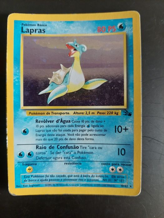 Carta Pokemon Lapras Holo
