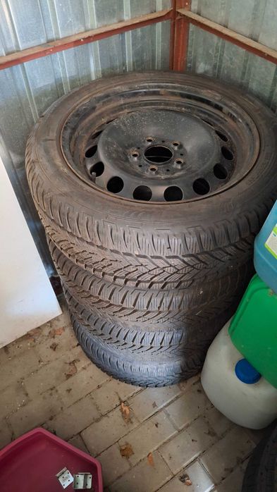 225/50R17 98V 2022r Opony Zimowe Zima FULDA Kontrol + felgi stalowe