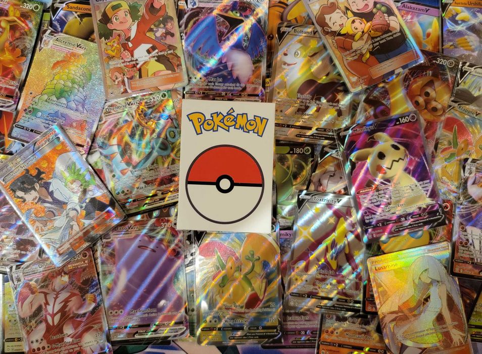 Conjunto de cartas (bulk), e parafernália Pokémon