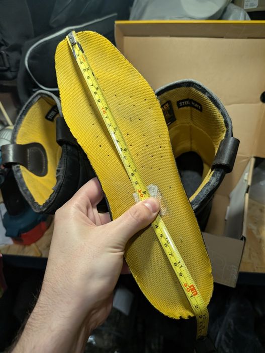 Чоботи DeWalt 47р., DWF-50071-121 з метал. пластиною, устілка 32,5см