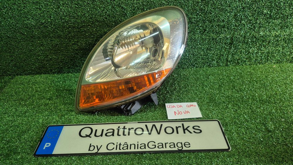 Otica Farol Esquerdo Renault Kangoo I KC FC 1997 a 2008 Valeo Original usada em muito bom estado