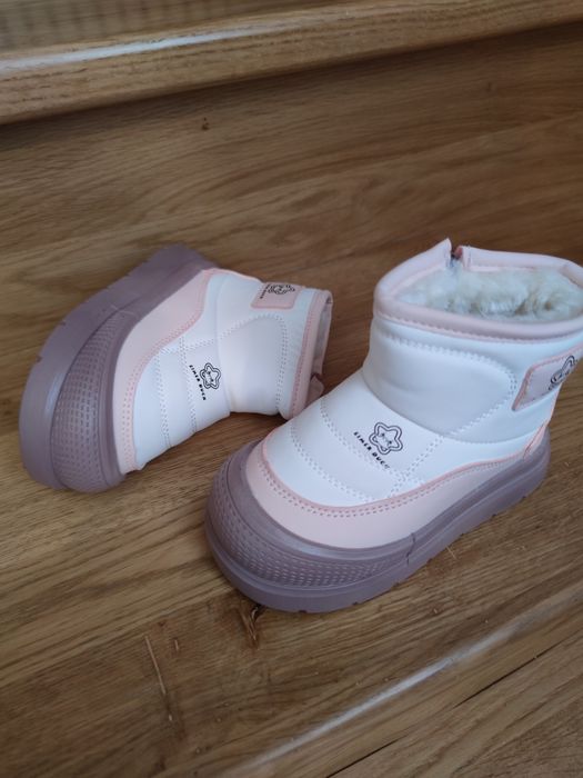 Зимові сапожки для дівчинки, з протиударним носком, 26 розмір