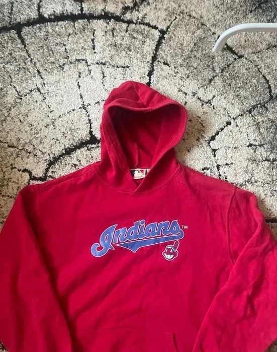 Bluza hoodie Cleveland Indians mlb baseball usa oversize swoosh swag