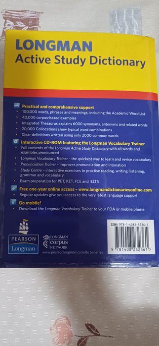 Active Study Dictionary- Dicionário de Inglês da Longman