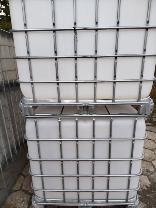 mauzer 1000 l paletopojemnik zbiornik na wode paliwo itd
