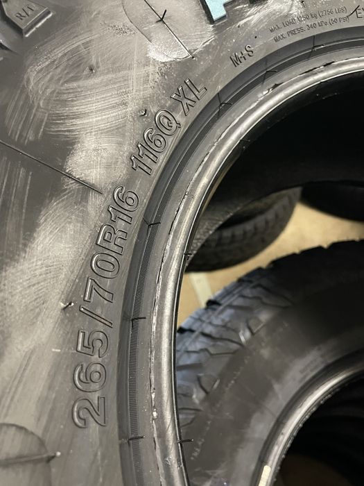 грязева резина колеса 265/70 R16 Sonix R/T toyota nissan Mitsubishi