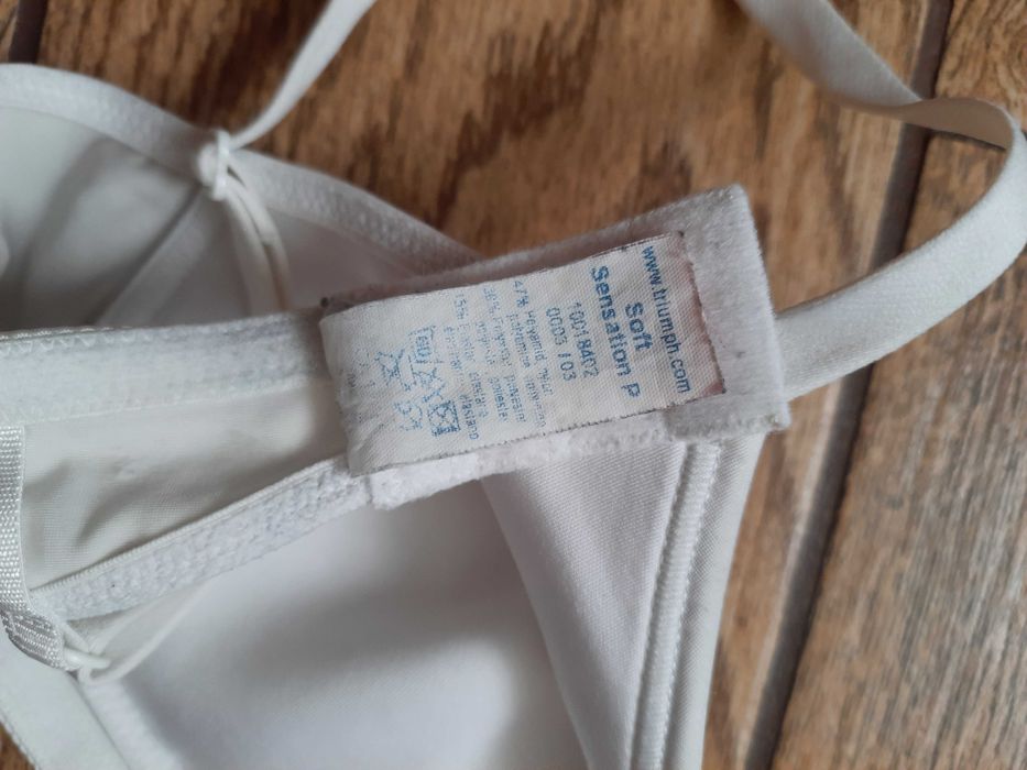 Kremowy biustonosz Triumph Soft Sensation P r. 80 B