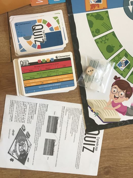 Jogo O Grande Jogo Quiz - Clementoni